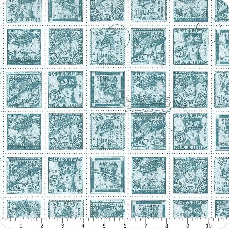 Discount Sew Journal Blue Fashion Post Yardage | SKU# C13895-BLUE