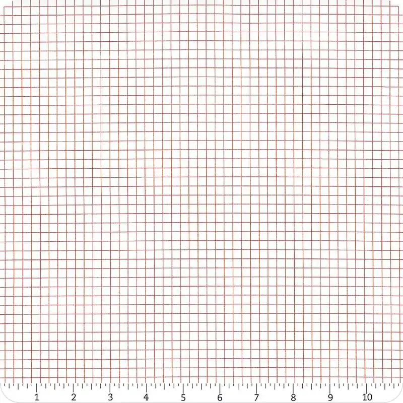 Sew Journal White Graph Paper Yardage | SKU# C13886-WHITE Weekend Sale
