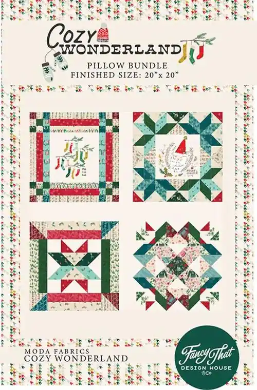 Discount Cozy Wonderland Pillow Bundle Sewing Pattern | Fancy That Design House #FTD-229