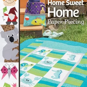Cheap Home Sweet Home Paper Piecing Quilt Book | Mary Hertel #11550