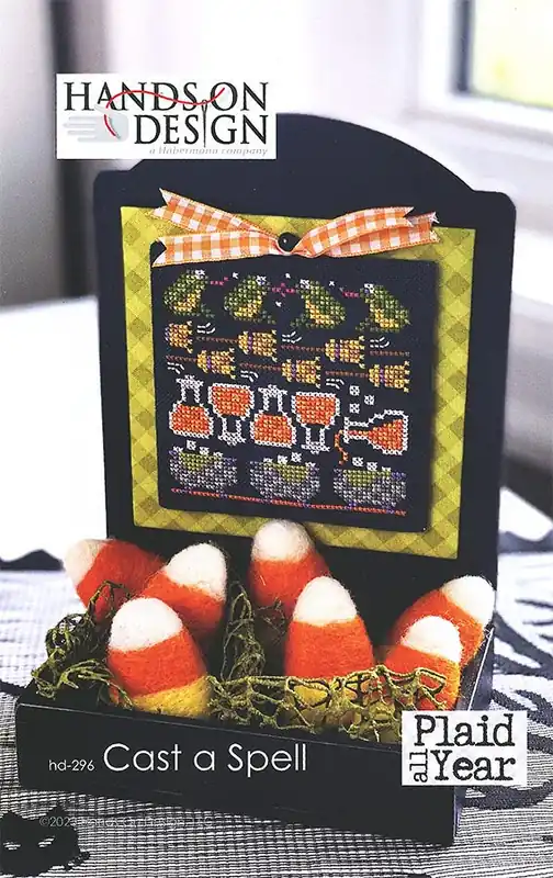 Cast a Spell Plaid All Year Cross Stitch Pattern | Hands on Design Bargain