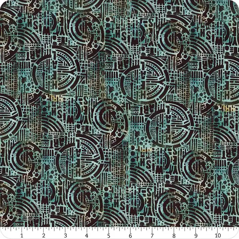 Storyboard Verdigris Wish Yardage | SKU# PWSE012-VERDIGRIS Holiday Sale
