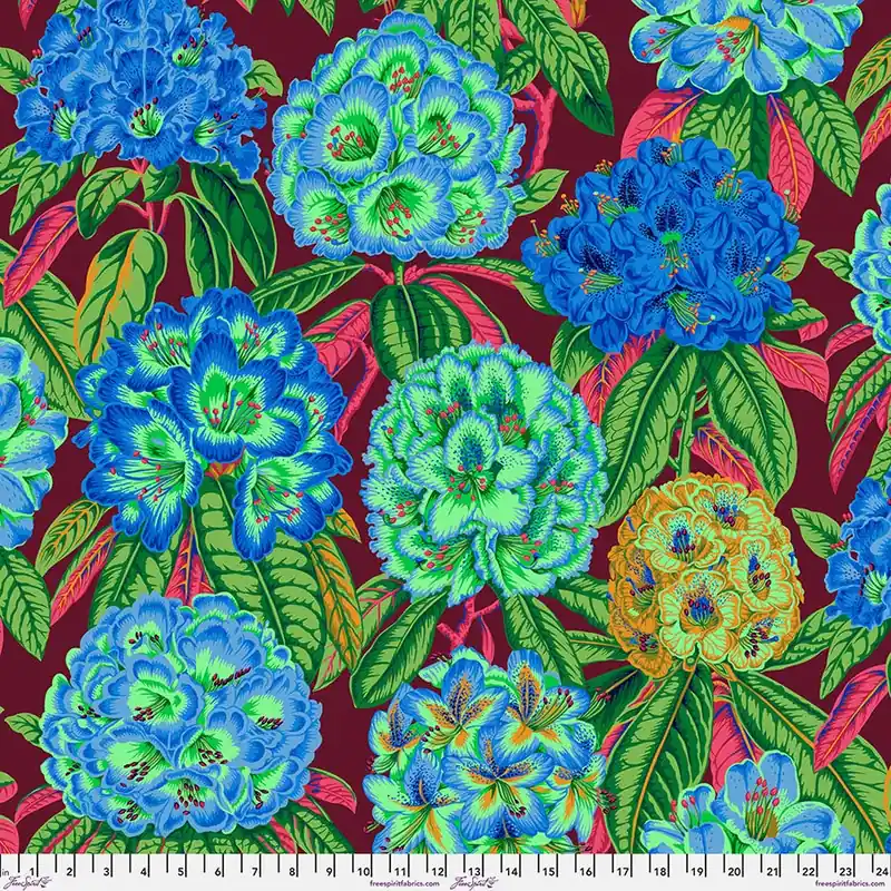 Kaffe Fassett Collective Green Rhododendrons Yardage | SKU# PWPJ124-GREEN Hot Deal