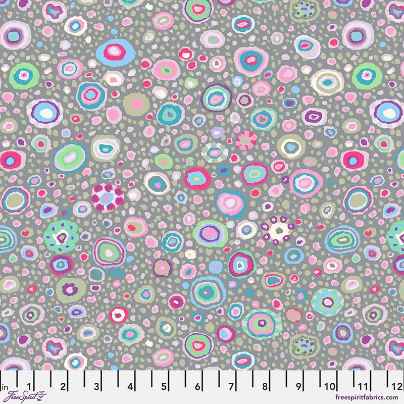 Kaffe Fassett Collective Grey Roman Glass Yardage | SKU# PWGP001-GREY Seasonal Sale