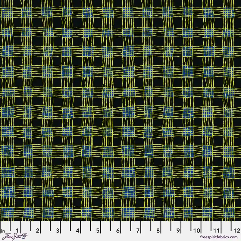 Kaffe Fassett Collective Black Gingham Yardage | SKU# PWBM089-BLACK Exclusive Offer