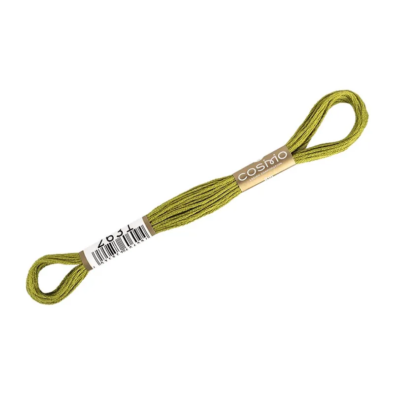 Cosmo Grasshopper Cross Stitch and Embroidery Floss | Lecien #2512-2631 Reduced Price