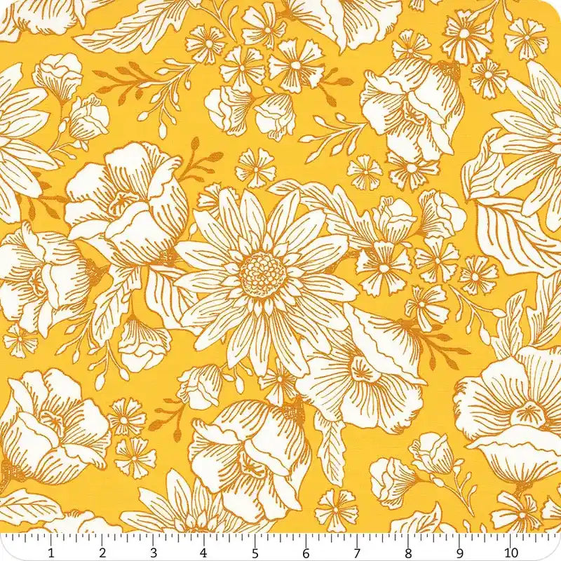 Last Chance Sunflowers In My Heart Sunshine Jardin Yardage | SKU# 27320-31