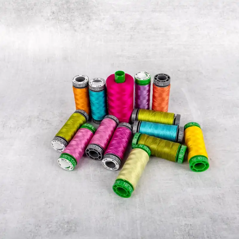 Trending Aurifil Thread Lab 1.3 September / 40wt and 28wt, Machine Applique | Aurifil #ACLAB1-3