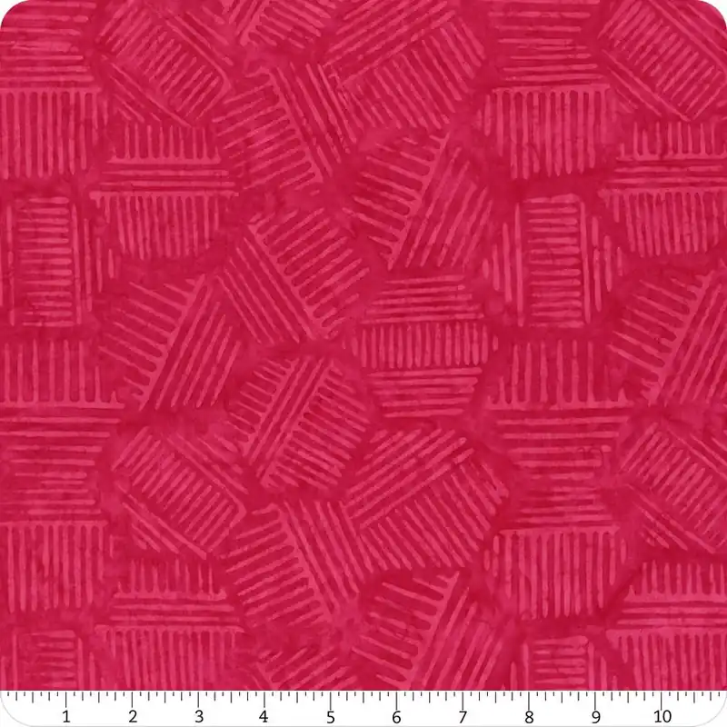 Grab Now Hexies Batiks Pink Punch Basic Hexy Yardage | SKU# 81700-28