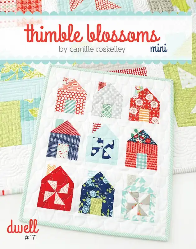 While Supplies Last Dwell Mini Quilt Pattern | Thimble Blossoms #TB-171