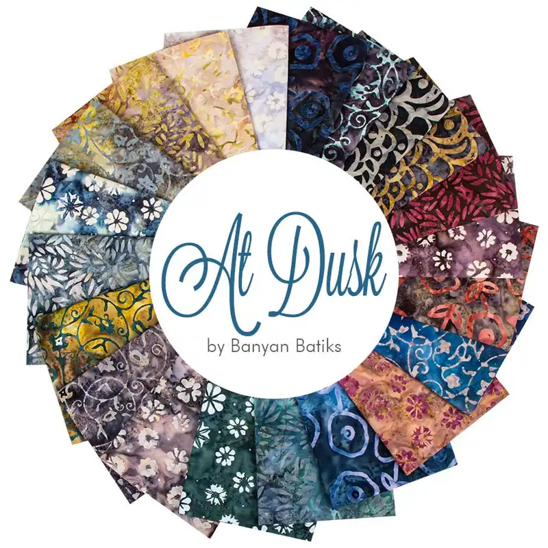 Time-Limited At Dusk Batiks Fat Quarter Bundle | Banyan Batiks