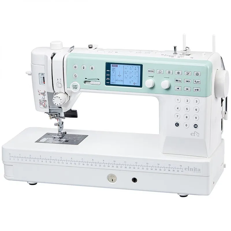 Handmade Elnita EF72 Computerized Sewing Machine | Janome #EF72