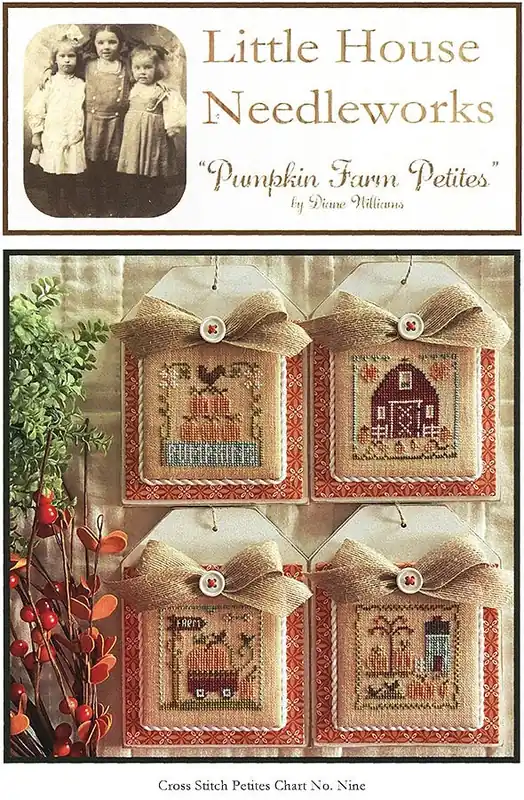 Sale Pumpkin Farm Petites Cross Stitch Pattern | Little House Needleworks