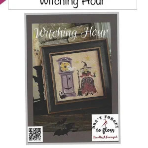 Witching Hour Downloadable PDF Cross Stitch Pattern | Finally A Farmgirl Best Seller