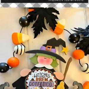 Witches Brew Downloadable PDF Cross Stitch Pattern | Stitching with the Housewives RoundAbouts Trending