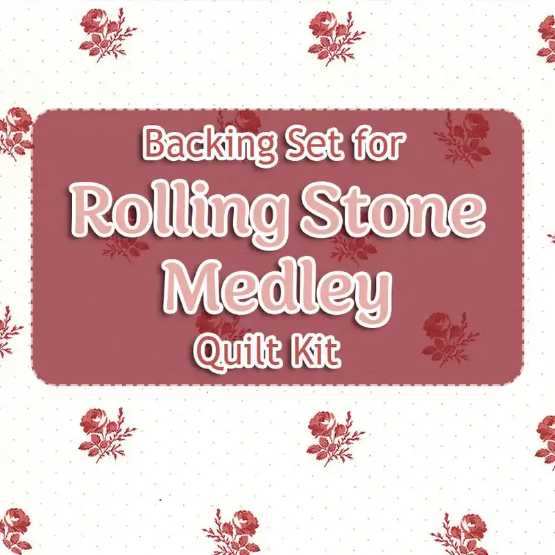 Backing Set for Rolling Stone Medley Quilt Kit | 3.66 yards of SKU# 14972-11 Super Sale