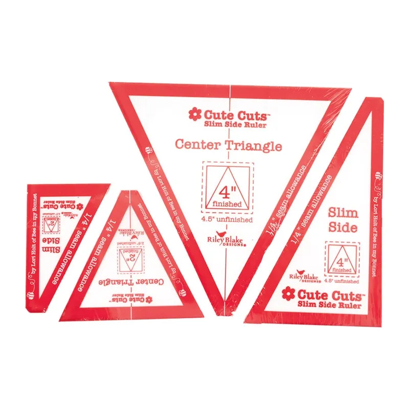 Place Order Lori Holt Cute Cuts Slim Side Rulers | Lori Holt of Bee in My Bonnet #STCC-40872