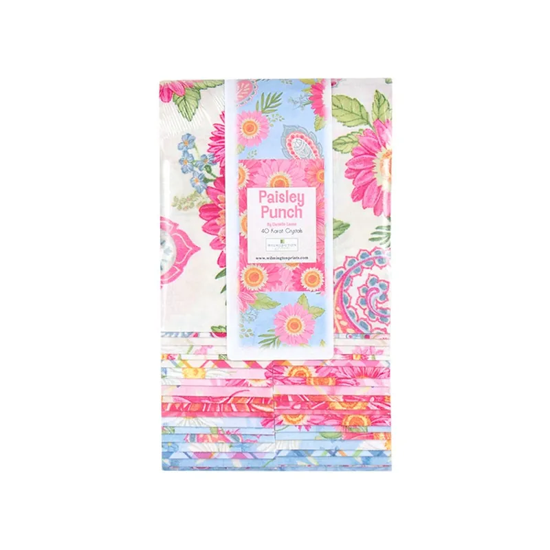 Wholesale Paisley Punch 40 Karat Crystals | Danielle Leone for Wilmington Prints