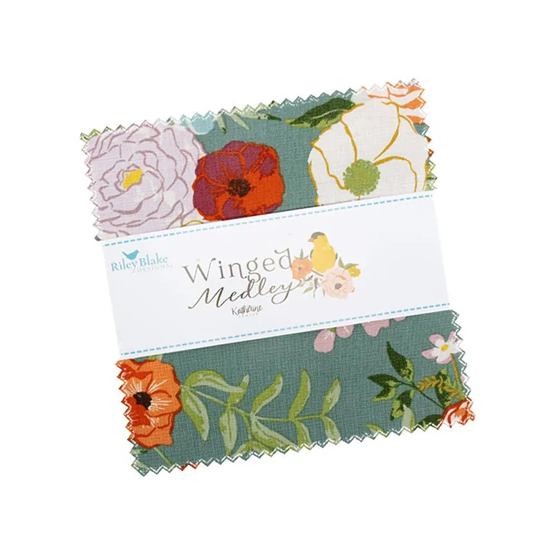 Winged Medley 5" Stacker | Katherine Lenius for Riley Blake Designs Buy Today