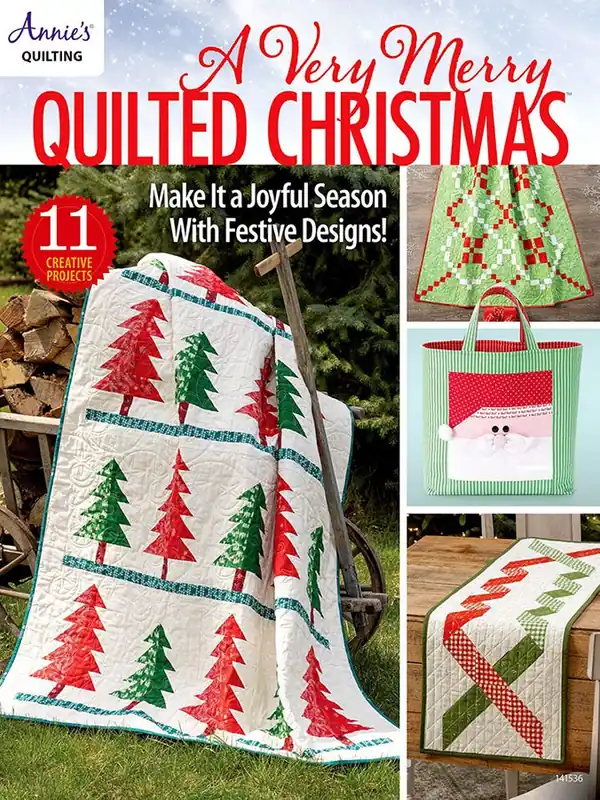 A Very Merry Quilted Christmas Quilt Book | Annie's Quilting #1415361 Trusted Brand