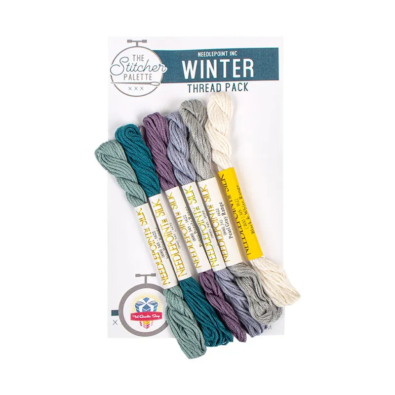 Winter NPI Thread Pack | The Stitcher Palette by Fat Quarter Shop Fresh Stock