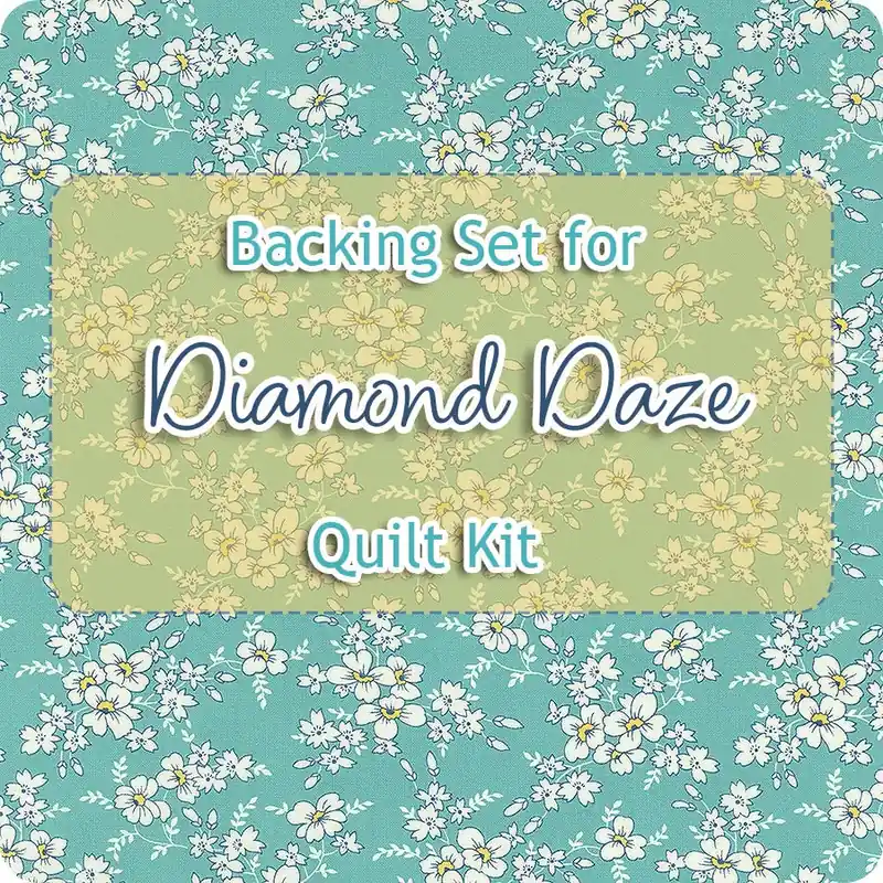 Hot Deal Backing Set for Diamond Daze Quilt Kit | 3 yards of SKU# 23362-12