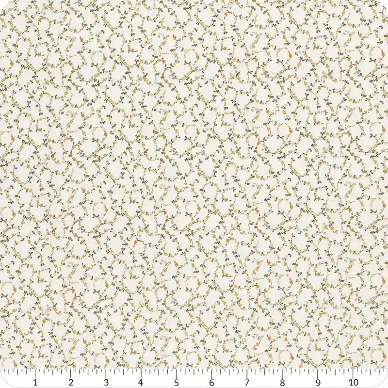 Direct From Factory You Are My Sunshine Cream Delicate Vines Yardage | SKU# 1465-40