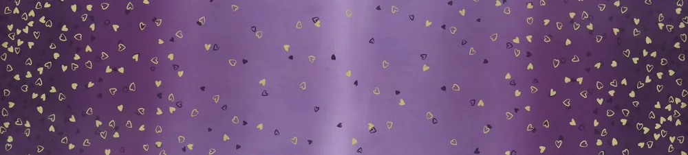 Reduced Price I Heart Ombre Metallic Aubergine Yardage | SKU# 10875-224M