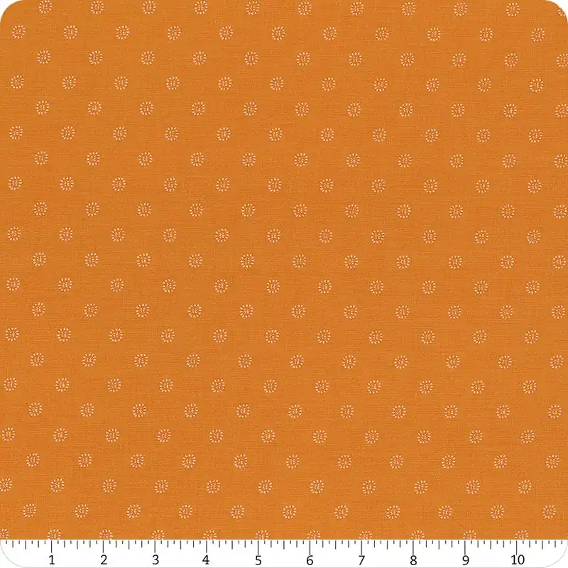 Favorite Flowers Turmeric Stamped Flower Yardage | SKU# RS5150-14 Super Sale