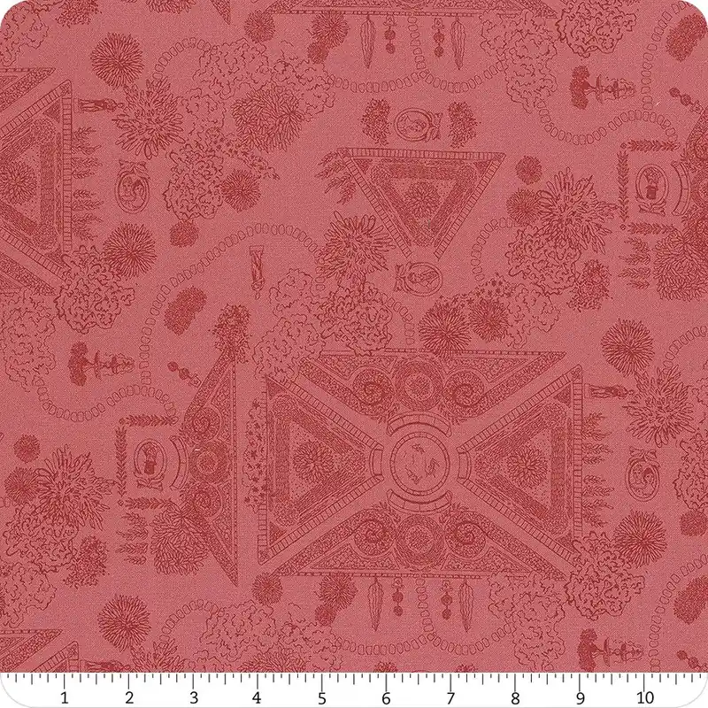 Last Chance Jane Austen at Home: Mansfield Park Berry Landscape Yardage | SKU# C15205-BERRY