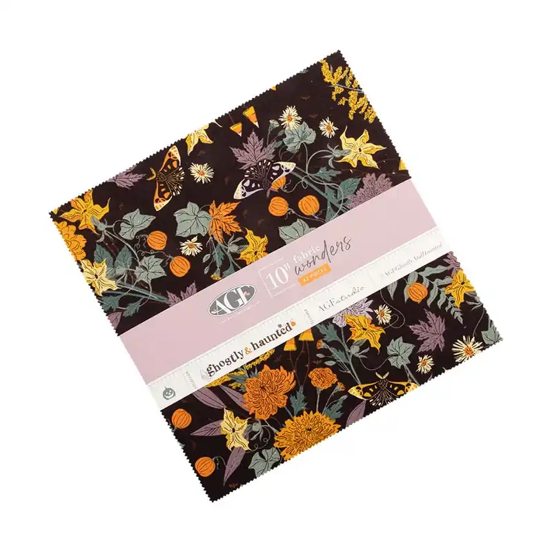 Worldwide Shipping Ghostly & Haunted 10" Squares | AGF Studio for Art Gallery Fabrics