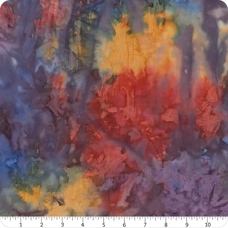 Back it with Banyan! Lights at Night Tie Dye 108" Wide Batiks Yardage | SKU# B83186-1001 Premium