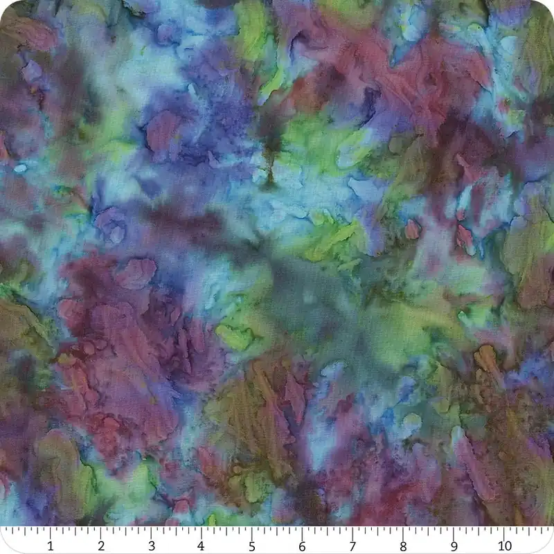 One Day Deal Back it with Banyan! Tropical Splash Tie Dye 108" Wide Batiks Yardage | SKU# B83186-621