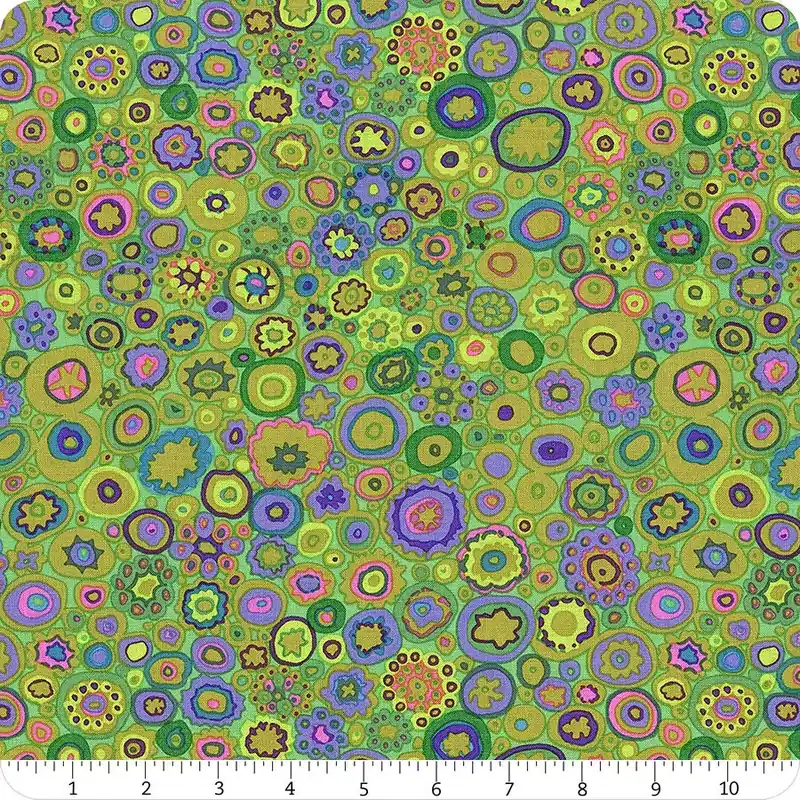 Kaffe Fassett Collective Emerald Paperweight Yardage | SKU# PWGP020-EMERALD Price Drop