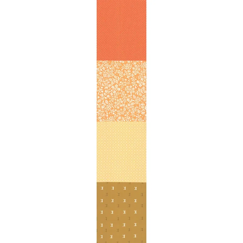 Celebrating 50 Years of Moda Marigold Four in One Blender Print Yardage | SKU# 33800-18 Bulk Order