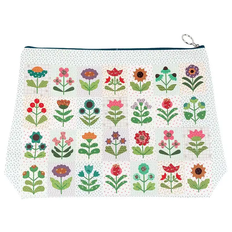 Gentler Times Vinyl Zipper Project Bag | Lori Holt of Bee in My Bonnet #ST-42327 Best Choice