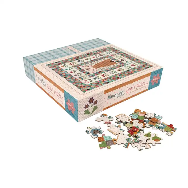 Buy Direct Lori Holt Gentler Times Honey Bee Garden Quilt Puzzle | Lori Holt of Bee in My Bonnet #ST-42330