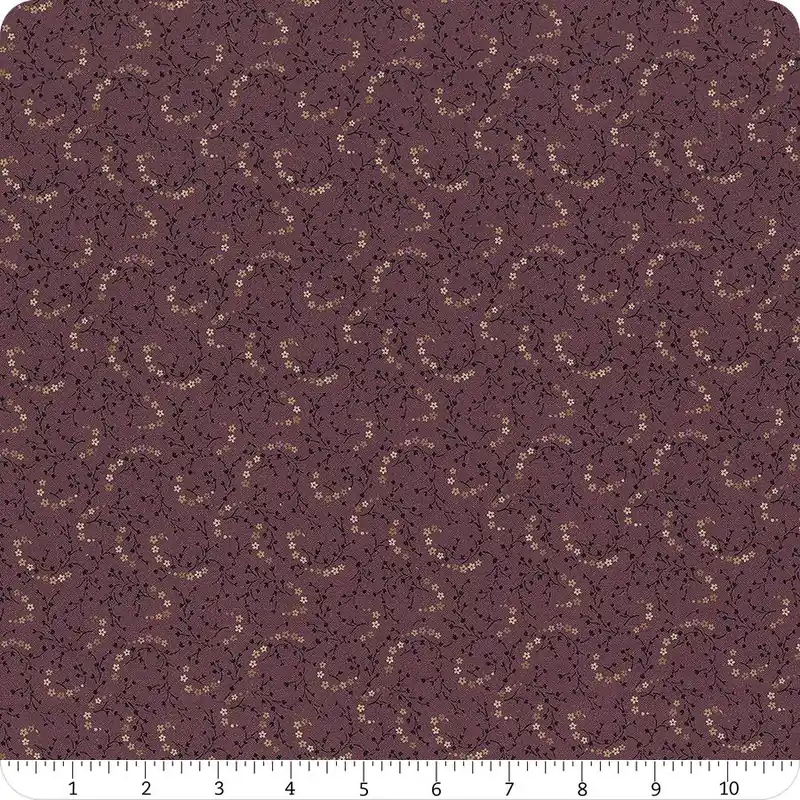 Plumberry III Purple Plum Posey Digitally Printed Yardage | SKU# R171155D-PURPLE Buy Direct