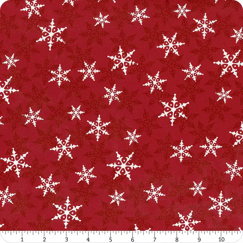 Winter Friends Berry Red 108" Wide Yardage | SKU# 108030-17 Special Offer