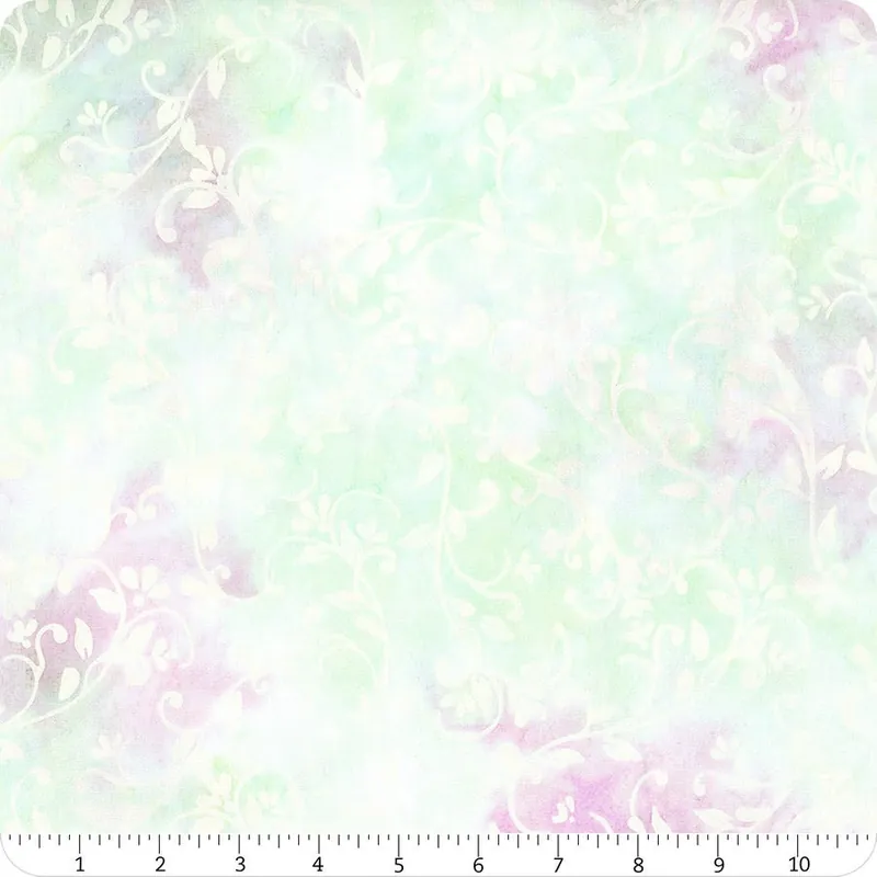 Candy Coated Expressions Batiks Lilac Mint Vines Yardage | SKU# BT21600-182 Don’t Miss Out