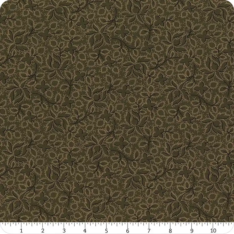 Pam's Patchwork Stars Green Wild Perennials Yardage | SKU# R171123D-GREEN Sale