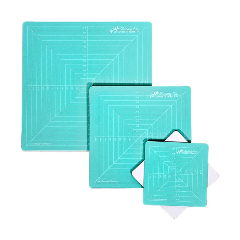 Worldwide Shipping Kimberly Cuts Rotating Cutting Mat Full Set | Fat Quarter Shop Exclusive