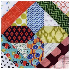 Wine Not Tempters Quilt Pattern With Acrylic Templates | Jen Kingwell Designs #JKD-0332 One Day Deal
