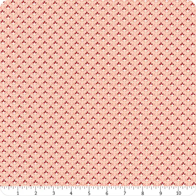 Hollyhocks & Roses Hollyhock Pink Trellis Flowers Yardage | SKU# 3054-16 Fresh Stock