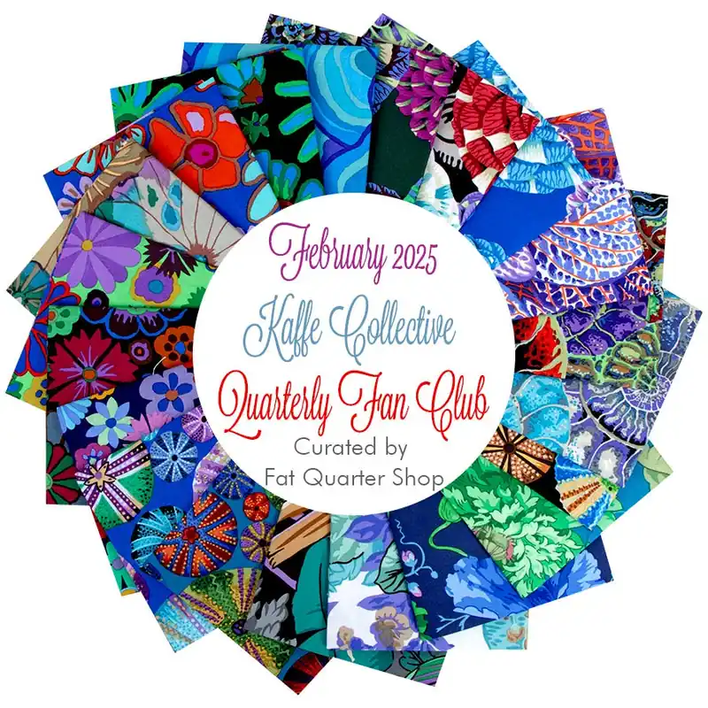 February 2025 Kaffe Collective Quarterly Fan Club | Fat Quarter Shop Exclusive Limited Offer
