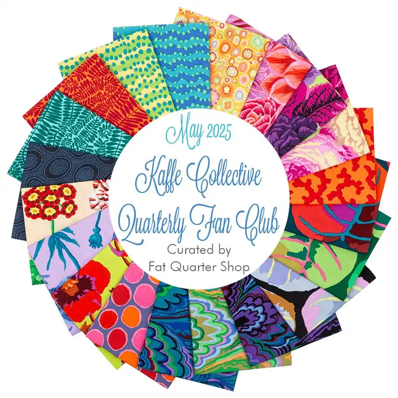 Limited Time May 2025 Kaffe Collective Quarterly Fan Club | Fat Quarter Shop Exclusive