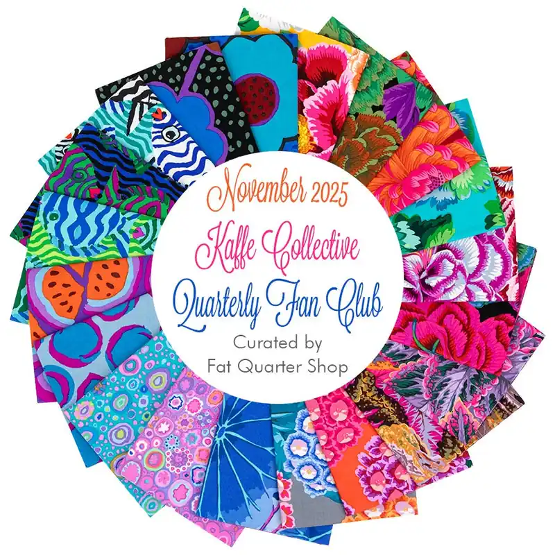 November 2025 Kaffe Collective Quarterly Fan Club | Fat Quarter Shop Exclusive Today Only