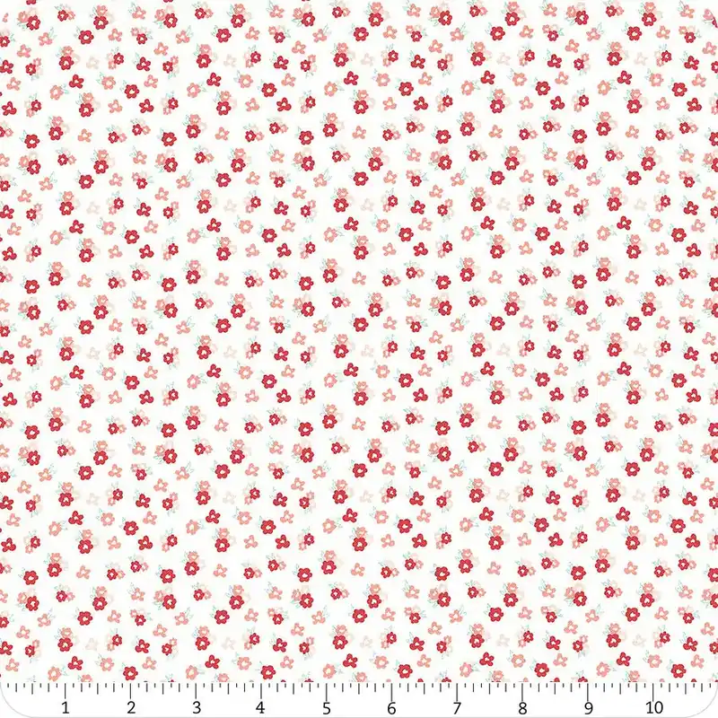You & Me Cream Tossed Floral Yardage | SKU# C15404-CREAM Fresh Stock