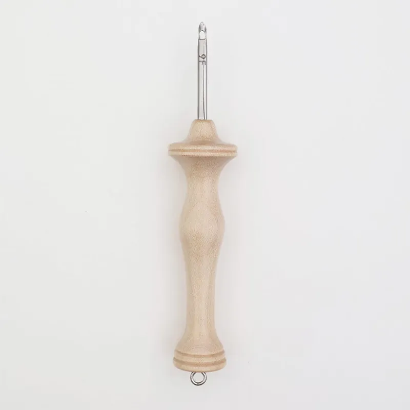 Size 9 Oxford Punch Needle Fine Point Natural Wood | The Oxford Company #OX-10012 High Quality