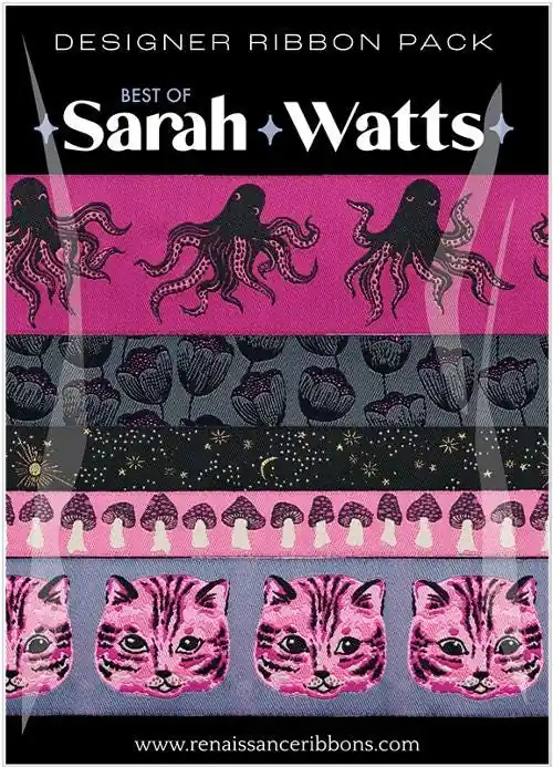 Low Price Best of Sarah Watts Designer Ribbon Pack | Renaissance Ribbons #DP-113